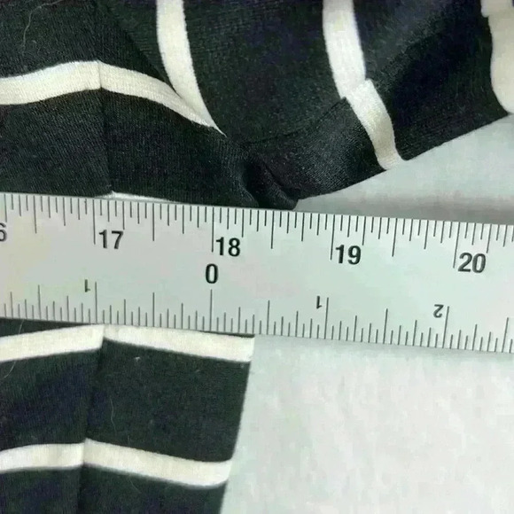 Grace Elements Jacket Women’s 6 Black White Stripes Professional - Picture 4 of 8